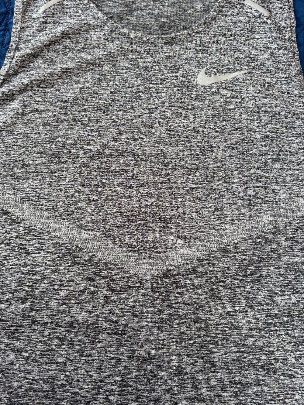 Set of 3 Nike Dri-FIT Rise 365 Running Tank Top Men's Medium Dark Heather Gray - Picture 4 of 9